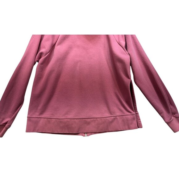 Nike Womens Full-Zip Hoodie Jacket Small Pink Logo - Picture 9 of 12